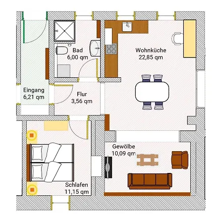 Hof Elf Apartment Ursensollen Exterior photo